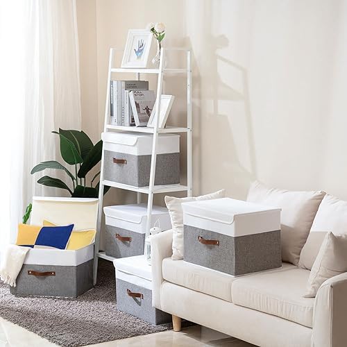 Yawinhe Collapsible Storage Bins, 13.0x9.0x7.9in - Image 3