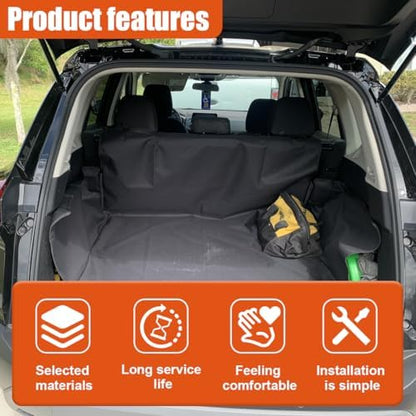SUV Cargo Liner for Dogs, Heavy Duty Waterproof Oxford Cloth Pet Trunk - Image 4