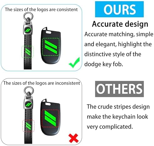YOSRTER Key Fob Cover with Keychain - Image 2