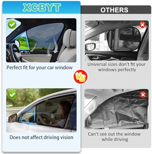 XCBYT 2021-2023 Nissan Rogue Window Shades - Image 5