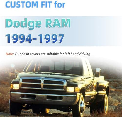 SKYLOTEC Dash Cover for Dodge RAM 1500 2500 3500 1994-1997 - Image 2