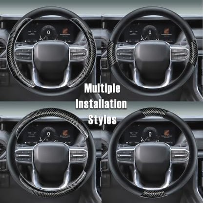 Yangday Leather Steering Wheel Cover - Image 4