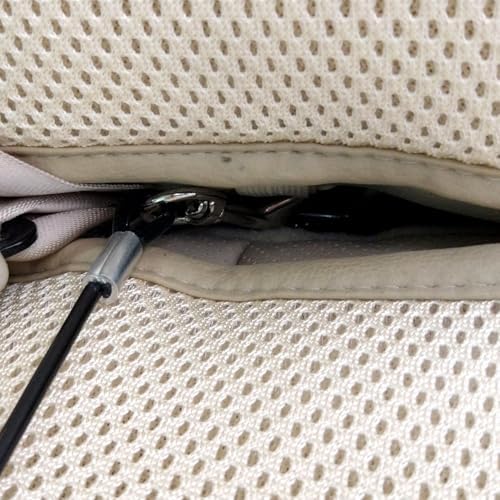 Mogoko Pet Dog Car Seat Belt Restraint, Coated Stainless Steel Chew Proof Dog - Image 6