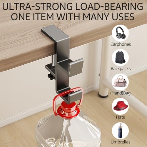 2 PCS Desk Bag Hook, Aluminum Purse Hook - Image 5