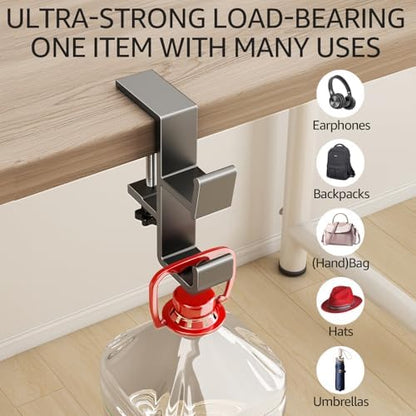 Desk Bag Hook, Aluminum Purse Hook - Image 4