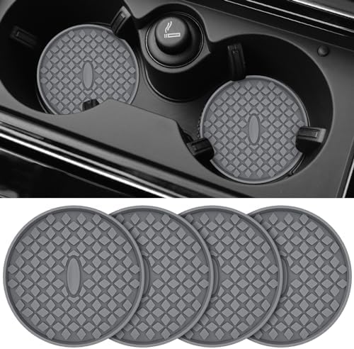 ME.FAN Car Cup Coasters Silicone Car Coasters/Cup Mats, Non-Slip Recessed Car by MEFAN