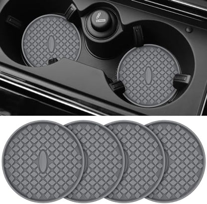 ME.FAN Car Cup Coasters Silicone Car Coasters/Cup Mats, Non-Slip Recessed Car by MEFAN