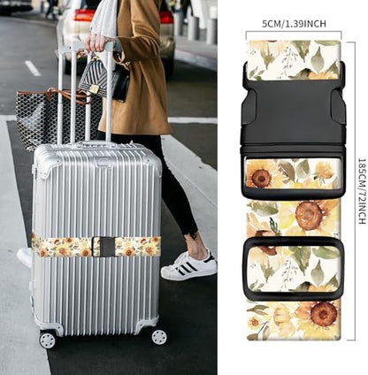 Luggage Straps for Suitcases, Heavy Duty Travel Belt - Image 3