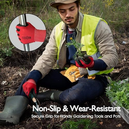 COOLJOB 2 Pairs Gardening Gloves - Image 5