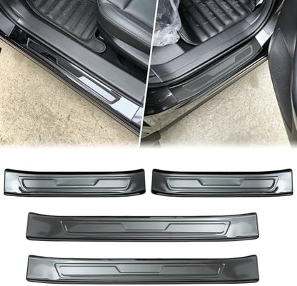 Door Sill Protector for Mazda CX5 2017-2025 Stainless Steel Door Sill Guard by Unknown