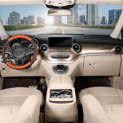 SEG Direct Steering Wheel Cover 14.5-15 inch Car Auto Interior Accessories - Image 2