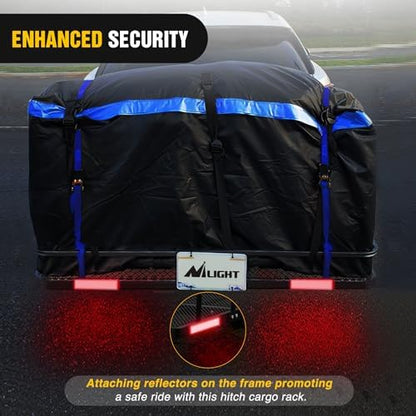 Nilight 60" x 20" x 7.87" Hitch Cargo Carrier | Fits 2-Inch Receiver 500lbs - Image 6