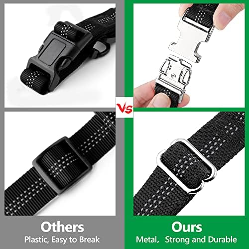 Plutus Pet Dog Seat Belt for Car Headrest, Reflective - Image 4