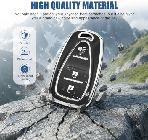 for Chevy Key Fob Cover, 3 Buttons TPU Key Cover - Image 3