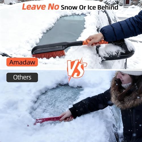 27" 2-in-1 Snow Brush and Ice Scrapers - Image 3