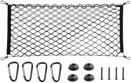BAILALIBO Cargo Net with Metal Hooks, 43.3x15.8 in by BAILALIBO