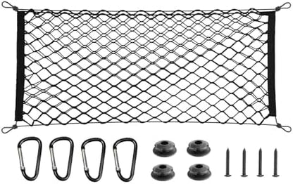BAILALIBO Cargo Net with Metal Hooks, 43.3x15.8 in by BAILALIBO