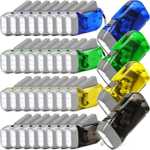 Mudder 24 Hand Crank Flashlight by Mudder