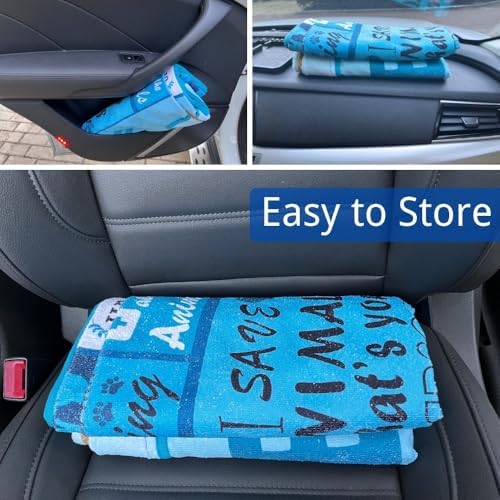 Waterproof Back Seat Cover for Dogs and Kids, Car Seat Protector Under Baby Car - Image 3