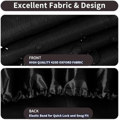 PureFit Universal Tire Covers Set of 4, Fits 19"-22" Inch Tire - Image 3