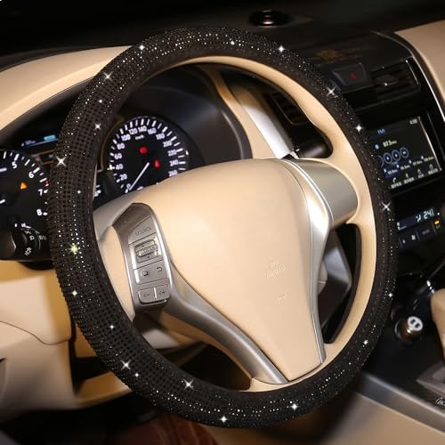 Bling Steering Wheel Cover Women Men by Carwales