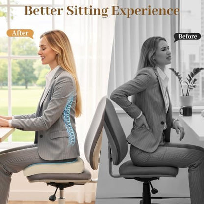 TranquilRelax XL Memory Foam Seat Cushion - Image 5