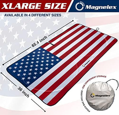 Magnelex American Flag Windshield Sun Shade, High-Resolution Sun Shield - Image 2