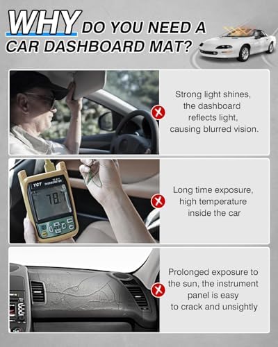 CARTIST Dash Cover for Chevy Chevrolet Camaro 1997-2002 Dashboard Cover Mat - Image 2