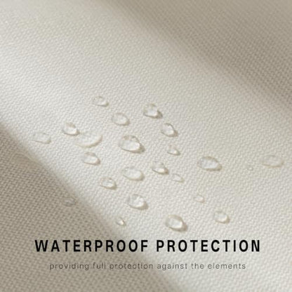 eletecpro RV Tire Covers, Fit 29-32 Inch Tire, Light Beige - Image 3