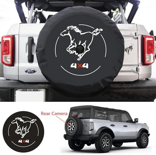 Horse 4X4 Spare Tire Wheel Cover - Image 4
