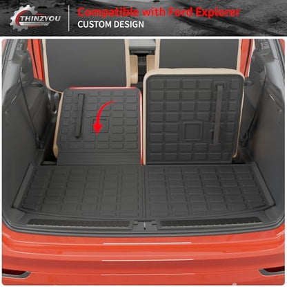 Cargo Mat with 3rd Row Backrest Mat - Image 6