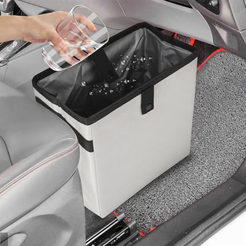 Homelove Car Trash Can, Leak-Proof Waterproof Trash Bin Collapsible Portable - Image 5