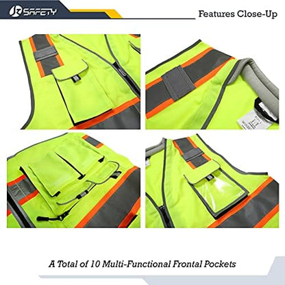JKSafety Reflective Safety Vest - Image 2
