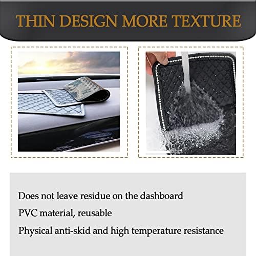 Car Dashboard Anti-Slip Rubber Pad, Universal Car Dash Sticky Adhesive Mat - Image 3