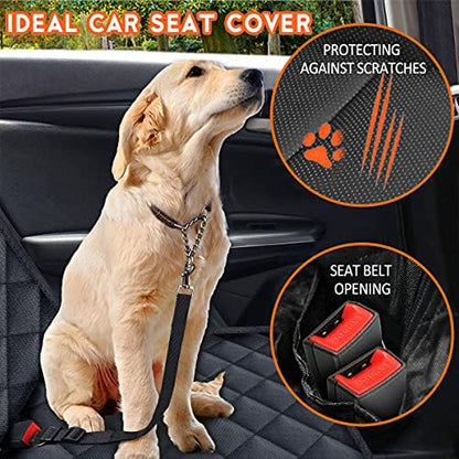Yuntec Dog Car Seat Cover, Back Seat Cover - Image 5
