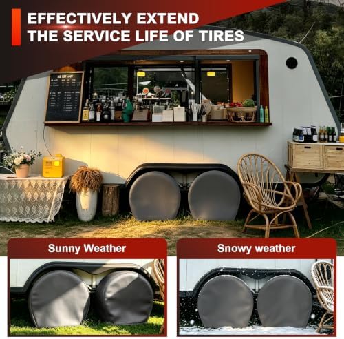 Explore Land Tire Covers 2 Pack Fit Tire Diameters 35-38.75 inch - Image 5
