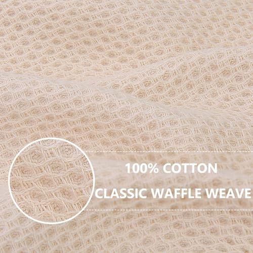 Homaxy 100% Cotton Waffle Weave Kitchen Dish Cloths 18-Pack - Image 2