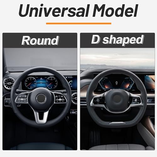 KAFEEK Elastic Stretch Steering Wheel Cover, Universal 15 Inch - Image 5