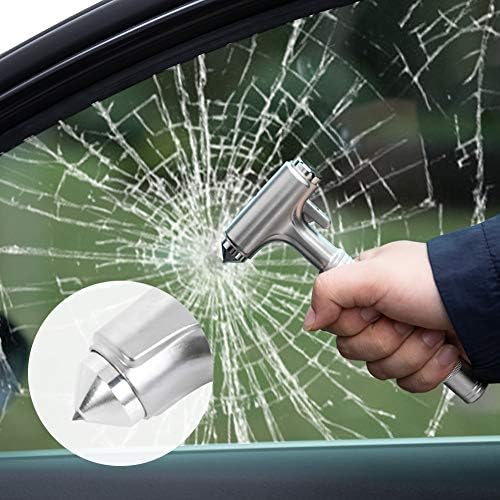 MOTORBUDDY Car Safety Hammer, Fireproof Metal Emergency Escape Hammer - Image 4