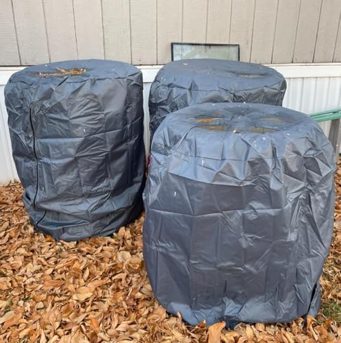 J&C Tire Cover 420D Tire Storage Bag Waterproof Spare Tire Bag Tote Protective - Image 2
