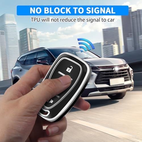 QBUC for Chevy Key Fob Cover, 3-Button Design - Image 4