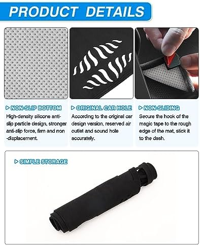 Cartist Dash Cover for Dodge Charger 2008-2010 Dashboard Carpet Mat - Image 6