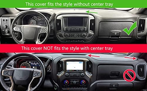 Dash Cover for GMC Sierra/Chevy Chevrolet Silverado 1500 2014-18 Y32 - Image 2