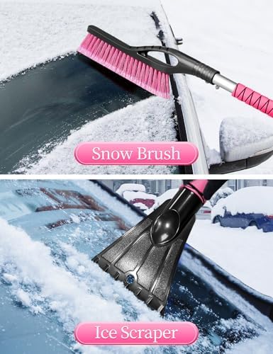 HEEYA 42.2 Inch Snow Brush and Ice Scraper - Image 3
