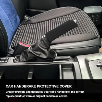 Car Handbrake Cover, Brake Handle Cover, Waved Shaped Parking Brake Lever - Image 3