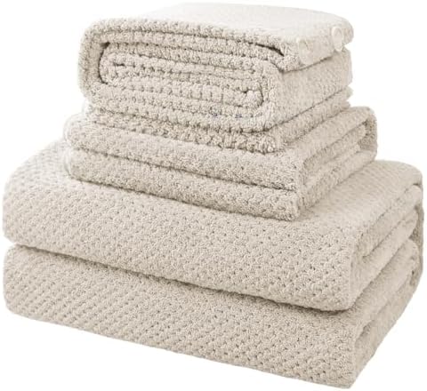 35X70 Inches Extra Large Bath Towels Sets of 4-Piece Bathroom Towel Set by BESTCHOICEFORYOU%EF%BC%81