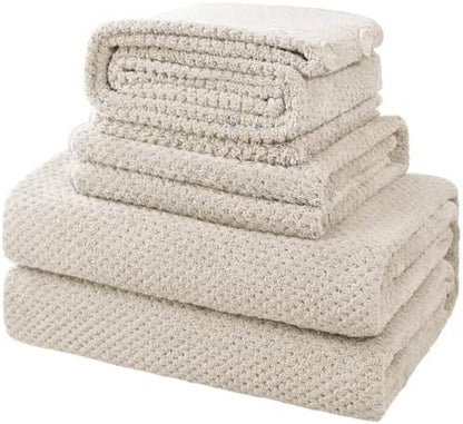 35X70 Inches Extra Large Bath Towels Sets of 4-Piece Bathroom Towel Set by BESTCHOICEFORYOU%EF%BC%81