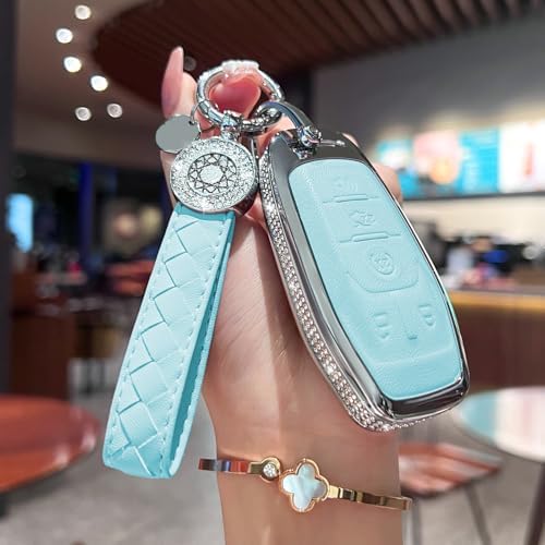 for Ford Key Fob Cover with Keychain - Image 2