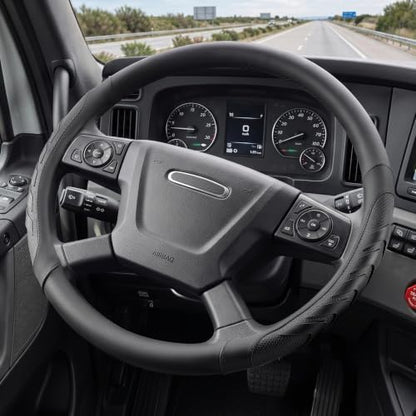 West Llama Semi Truck Steering Wheel Cover, Universal Fit 17.5-18 Inch Large by WESTLLAMA