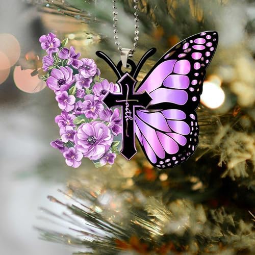 Butterfly Car Hanging Ornament, Hanging Charm Home Decoration Keepsake - Image 5
